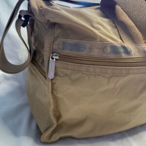 LeSportsac Beige medium Weekender Bag